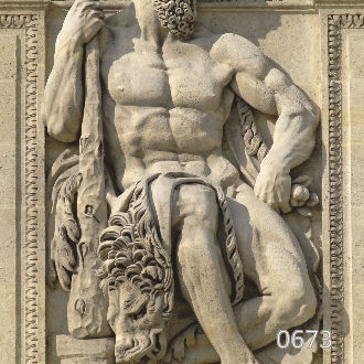 Relief Heracles (Louvre)