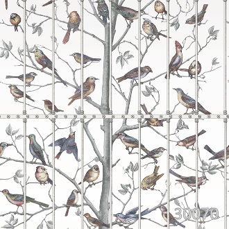 Дерево с птицами