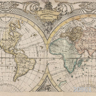 Древняя карта