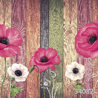 Poppies and texture