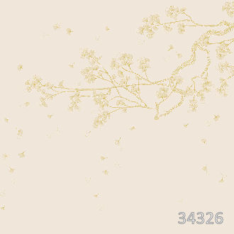 Sakura branch gold