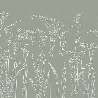 Geometric kalla lilies