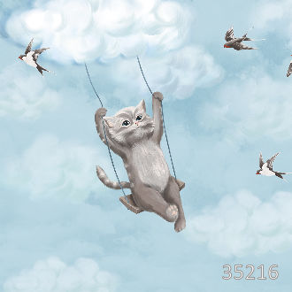 Кот в облаках