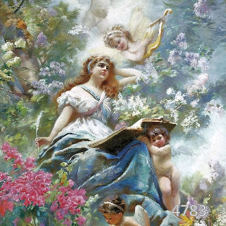 К.Е. Маковский - Весна