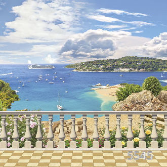 Терраса над заливом